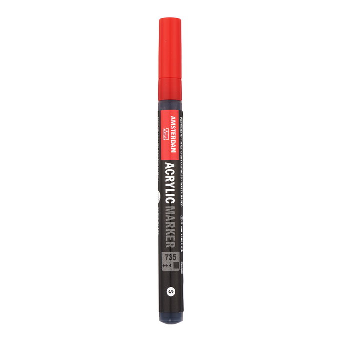 Amsterdam Marqueur Acrílica 2 mm Noir Oxyde 735 Amsterdam Marqueur Acrílica 2 mm Noir Oxyde 735